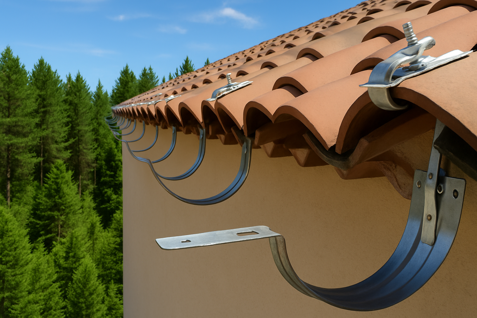 Crochet de gouttière STRAUDO -