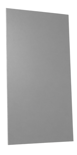 Feuille aluminium Gris RAL 7037