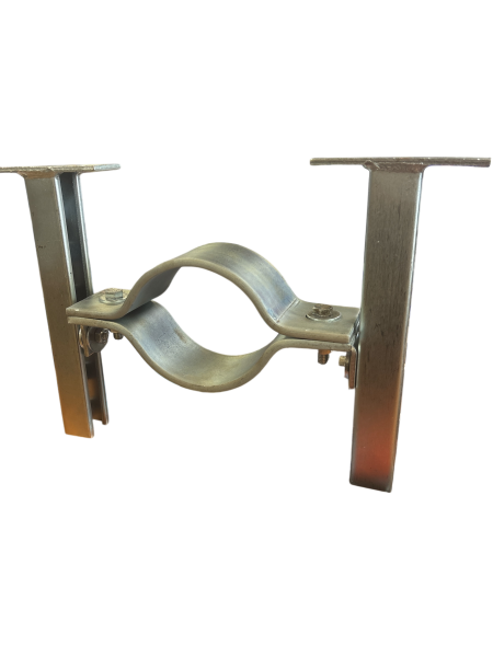 Exemple de réalisation d'un systéme de supportage avec console rail