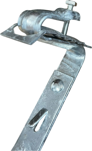 Pince étrier montée sur crochet